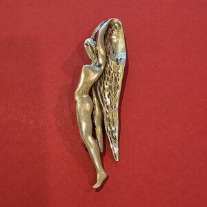 Sterling Silver Angel Brooch